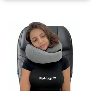 Gray Travel Neck Pillow